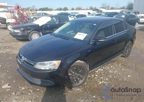 2014 Volkswagen Jetta Hybrid Se from USA, damaged, VIN 3VW637AJ8EM234096